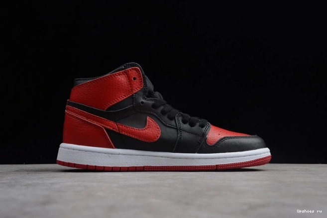 High Kids 555088  Black Bred Jordan OG Air Red Retro 001 1 Banned 0810
